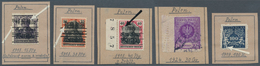 Polen: 1918/1936, Specialised Assortment Of 21 Stamps Showing Varieties/specialities/particularities - Other & Unclassified