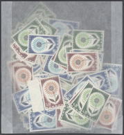 Portugal: 1960-1990: Bulk Lot, CEPT Stamps In Complete Sets. 1960: 900 Sets, 1961: 4500 Sets, 1962: - Nuevos