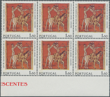 Portugal: 1975, Europa-CEPT ‚paintings‘ 1.50esc. With PHOSPHOR Strip In A Lot With About 300 Stamps - Nuevos