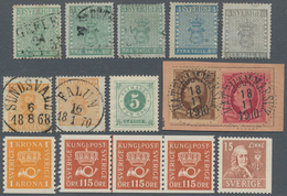 Schweden: 1855/1942 (ca.), Duplicates On Stockcards With A Nice Section Classic Issues Incl. 3sk. Gr - Nuevos