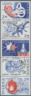 Schweden: 1984, Nobel Peace Prize Winners For Physiology And Medicine Set In A Lot With 280 Complete - Unused Stamps