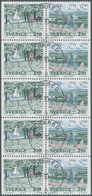 Schweden: 1990, National Parks 2.50kr. (Ängsö And Pieljekaise) Se-tenant Pairs In A Lot With About 2 - Neufs