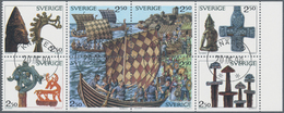 Schweden: 1990, Viking Life (ships In Viking Harbour And Artifacts) Set In A Lot With About 800 Comp - Nuevos