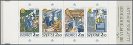 Schweden - Markenheftchen: 1986, International Stamp Exhibition STOCKHOLMIA (350 Years Swedish Post) - 1904-50