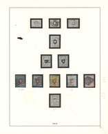 Schweiz: 1850-1937 Ca.: Sammlungs- Und Dublettenpartie Der Semiklassischen Ausgaben Ab Rayons, Dabei - Autres & Non Classés