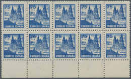 Spanien: 1943/1944, Holy Year Of Jacobus Of Compostela Complete Set Of Nine In A Lot With 25 Sets In - Oblitérés