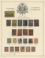 Türkei: 1863/1973, Mainly Used Collection In A Schaubek Album, Well Collected Throughout From A Good - Neufs