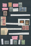 Türkei - Stempel: 1870/1950 (ca.), Collection/accumulation Of Apprx. 1.350 Stamps Showing A Great Di - Sonstige & Ohne Zuordnung