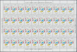 Türkisch Zypern: 1993/1998, Stock Of The Europa Issues In The Following Amounts: 1993 (block Michel - Covers & Documents