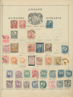 Ungarn: 1871/1990, Comprehensive Collection In A Schaubek Binder, From Early Issues And Well Sorted - Neufs