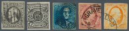 BENELUX: 1849/1861, Used Lot Of 23 Stamps Of The Imperf. Issues, Comprising Netherlands 1st Issue 5c - Andere-Europa
