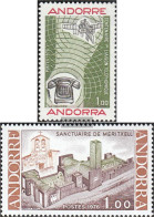 Andorra - French Post 273,278 (complete Issue) Unmounted Mint / Never Hinged 1976 Phone, Meritxell - Carnets