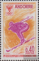 Andorra - French Post 207 (complete Issue) Unmounted Mint / Never Hinged 1968 Winter Games - Carnets