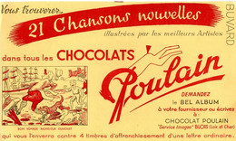 BUVARD(CHOCOLAT POULAIN) BLOIS(BATEAU VOILIER) - Cocoa & Chocolat