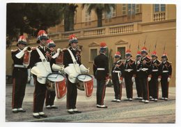 Delcampe - Monaco--Palais Princier -- Relève De La Garde  (musique,trompettes,tambours) - Fürstenpalast