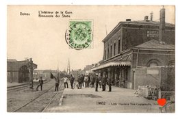 23309-LE-BELGIQUE-L' Intérieur De La Gare-------------animée - Deinze