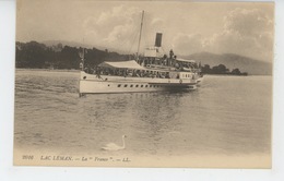 LAC LÉMAN - BATEAUX - La "FRANCE " - Saint-Julien-en-Genevois