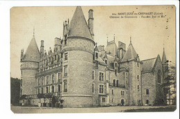 CPA - Carte Postale -FRANCE -Saint-Just-en-Chevalet - Château De Contenson-1918 - S2255 - Saint Just Saint Rambert