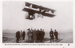 Cpa : Delagrange Sur Biplan à Issy Les Moulineaux En 1908 - - ....-1914: Precursors