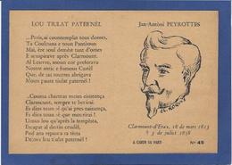 CPSM Félibrige Félibre Provence Occitanie Non Circulé Voir Scan Du Dos éditeur Antoni Conio - Peyrottes - Provence-Alpes-Côte D'Azur