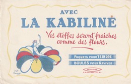Rare Buvard La Kabiline - Textile & Vestimentaire