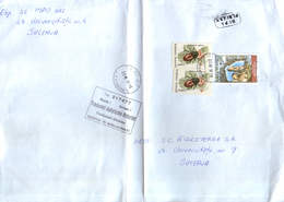 Romania - Registered  Letter Circulated In 1998 - The Willow And Oak Beetle;Neamt Fortress - Brieven En Documenten