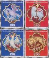 Liechtenstein 1751-1754 (complete Issue) Unmounted Mint / Never Hinged 2015 St. Florin - Ungebraucht