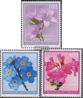 Liechtenstein 1679-1681 (complete Issue) Unmounted Mint / Never Hinged 2013 Flowers - Unused Stamps