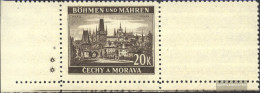 Bohemia And Moravia 61LW With Blank Unmounted Mint / Never Hinged 1940 Clear Brands - Neufs