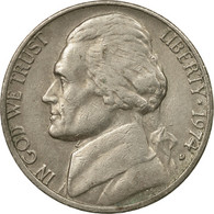 Monnaie, États-Unis, Jefferson Nickel, 5 Cents, 1974, U.S. Mint, Denver, TB+ - 1938-…: Jefferson