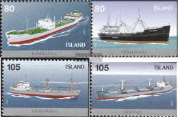 Iceland 1157E-1160E (complete Issue) Unmounted Mint / Never Hinged 2007 Vessels - Ungebraucht