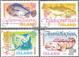 Iceland 886-889 (complete Issue) Unmounted Mint / Never Hinged 1998 Nutzfische - Neufs