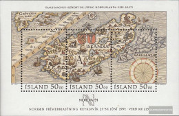 Iceland Block12 (complete Issue) Unmounted Mint / Never Hinged 1991 NORDIA - Blokken & Velletjes