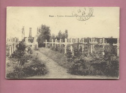 CPA  Abîmée   - Roye - Tombes Allemandes Du Nouveau Cimetière - Roye