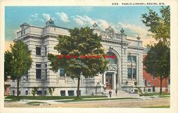 281035-Wisconsin, Racine, Public Library, E.A. Bishop No 2122 - Racine