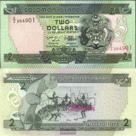 Salomoninseln Pick-number: 18 Uncirculated 1997 2 Dollars - Solomon Islands