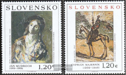 Slovakia 625-626 (complete Issue) Unmounted Mint / Never Hinged 2009 Art - Nuevos