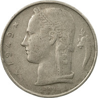 Monnaie, Belgique, 5 Francs, 5 Frank, 1949, TB, Copper-nickel, KM:134.1 - 5 Franc