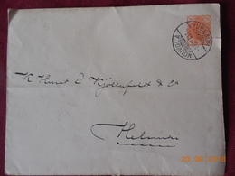 Entier Postal De Finlande De 1896 En Provenance De Kouvola Pour Helsinki - Covers & Documents