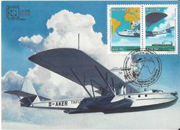 BRAZIL - 1984 - MAXIMUM CARD - AIRPLANE ......... WNV - Cartoline Maximum