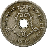 Monnaie, Belgique, 5 Centimes, 1905, TB+, Copper-nickel, KM:55 - 5 Cent