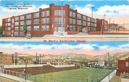 281493-Montana, Butte, High School & Naranche Stadium, EC Kropp No 13669 - Butte