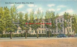 281513-Montana, Miles City, Holy Rosary Hospital, Foster Drug Co By Tichnor Bros No 72698 - Miles City