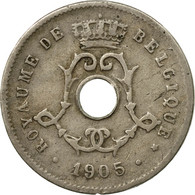 Monnaie, Belgique, 5 Centimes, 1905, B+, Copper-nickel, KM:54 - 5 Cents