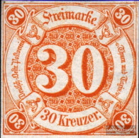 Thurn And Taxis 25 With Hinge 1864 Paragraph - Ungebraucht