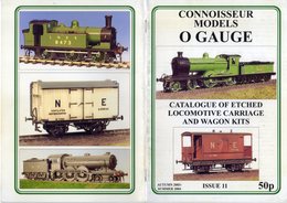 Catalogue CONNOISSEUR MODELS O Gauge 2003-2004 Kits Issue 11 - Anglais