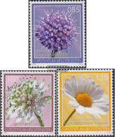 Liechtenstein 1755-1757 (complete Issue) Unmounted Mint / Never Hinged 2015 Flowers - Unused Stamps