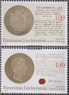 Liechtenstein 1622-1623 (complete Issue) Unmounted Mint / Never Hinged 2012 Constitution - Unused Stamps