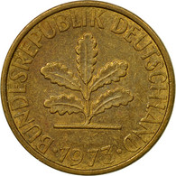 Monnaie, République Fédérale Allemande, 5 Pfennig, 1973, Hambourg, TTB, Brass - 5 Pfennig
