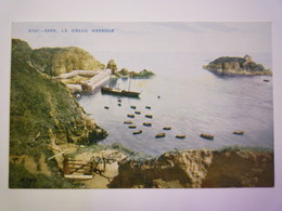 SARK  :  Le CREUX  HARBOUR  -  Carte Couleur  - Sark